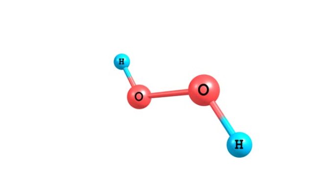 过氧化氢分子旋转视频