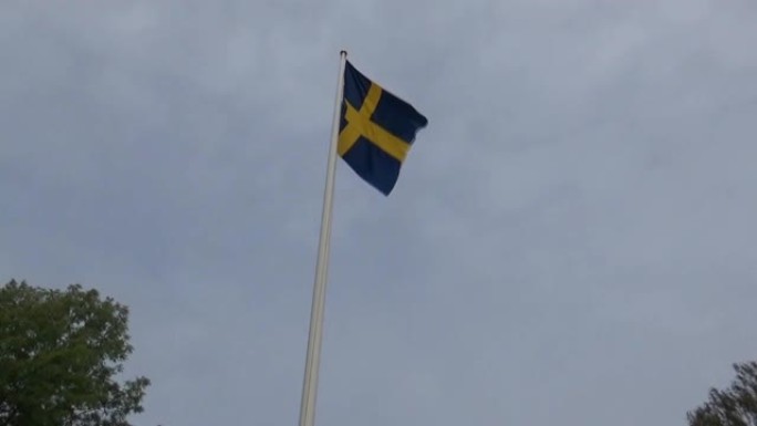 瑞典的一面旗帜