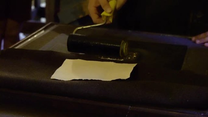 老式羊皮纸印刷工艺