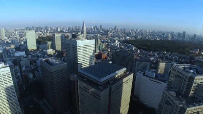 我拍了一张东京副中心的照片。