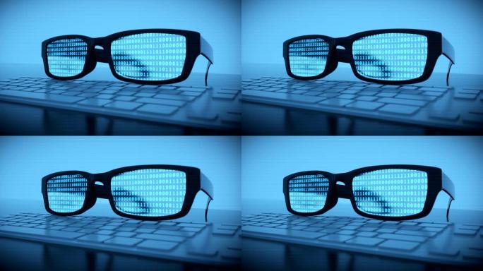 眼镜-二进制代码