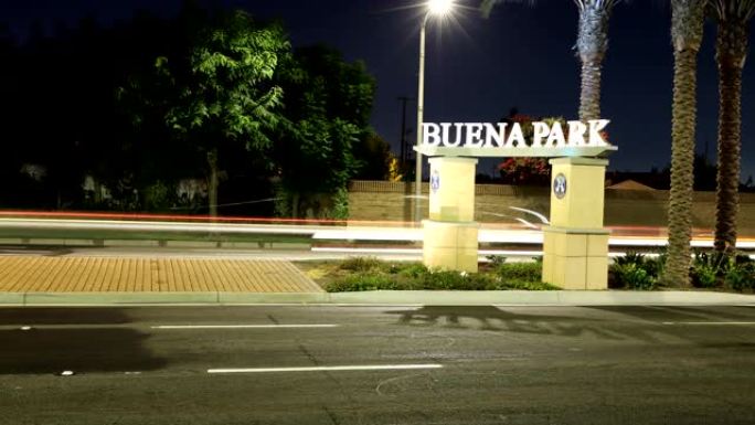 布埃纳公园加州标志