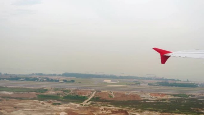 鸟瞰图新加坡樟宜机场