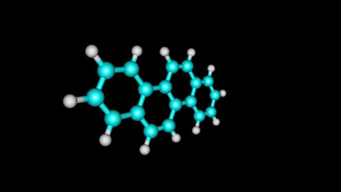 旋转屈原分子结构视频