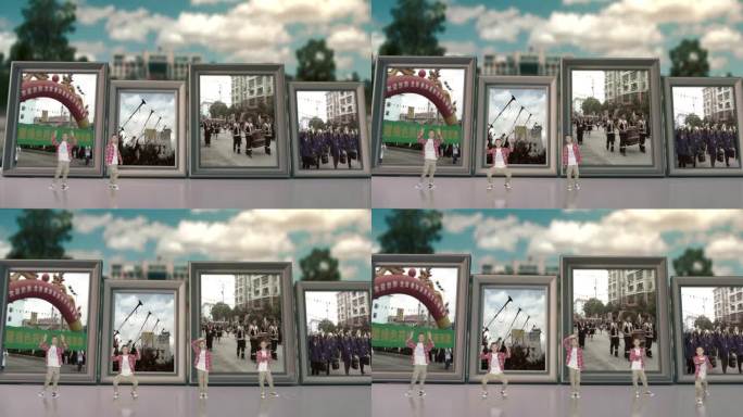 怀旧场景之城市文体活动