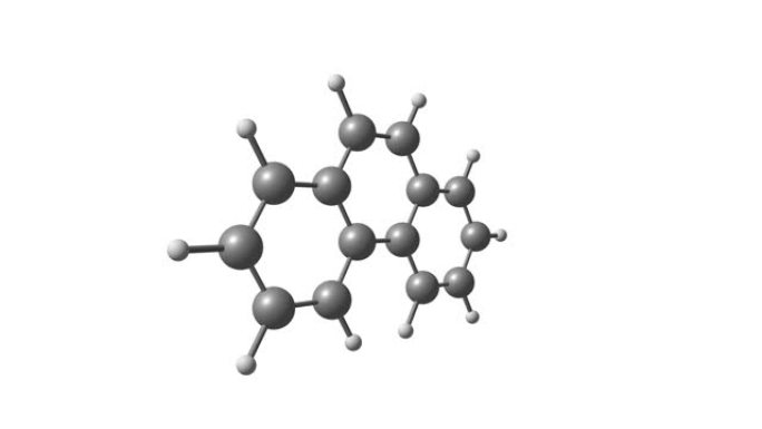 旋转苯三烯分子结构视频