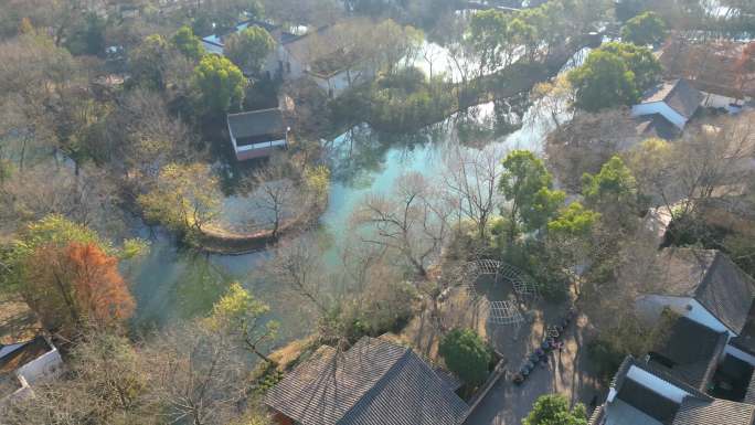 杭州市西湖区西溪湿地美景风景视频素材9