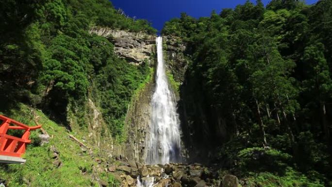 日本和歌山的Nachi fall