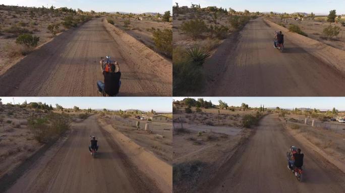 死亡谷的摩托车之旅
