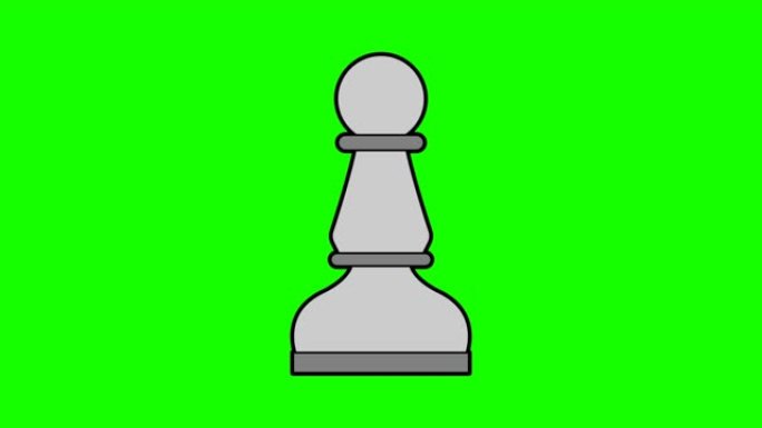 棋子动画绿屏