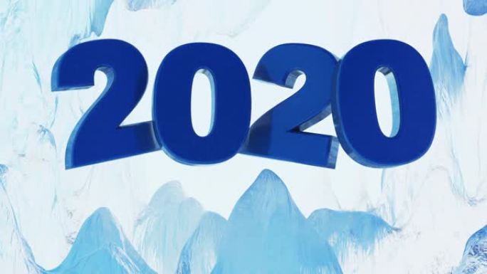 冰洞内的蓝色2020结霜设计