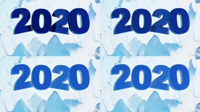 冰洞内的蓝色2020结霜设计