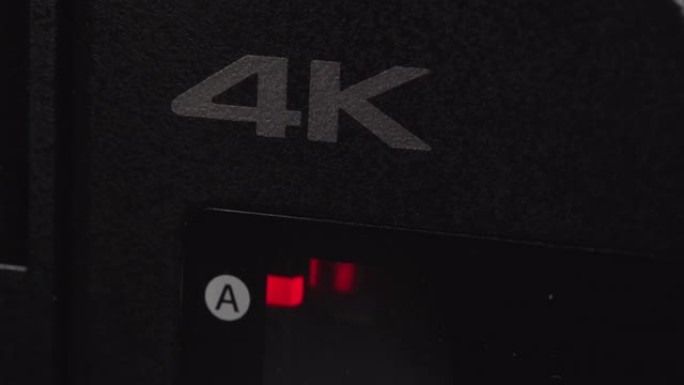 4k电影摄像机特写