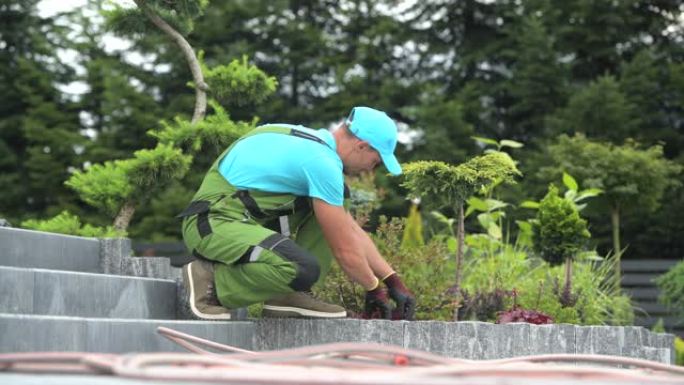 建造新的住宅花园