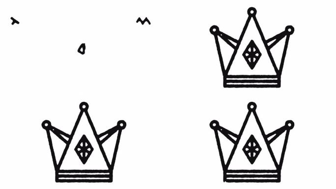 皇冠图标动画镜头 & 阿尔法频道