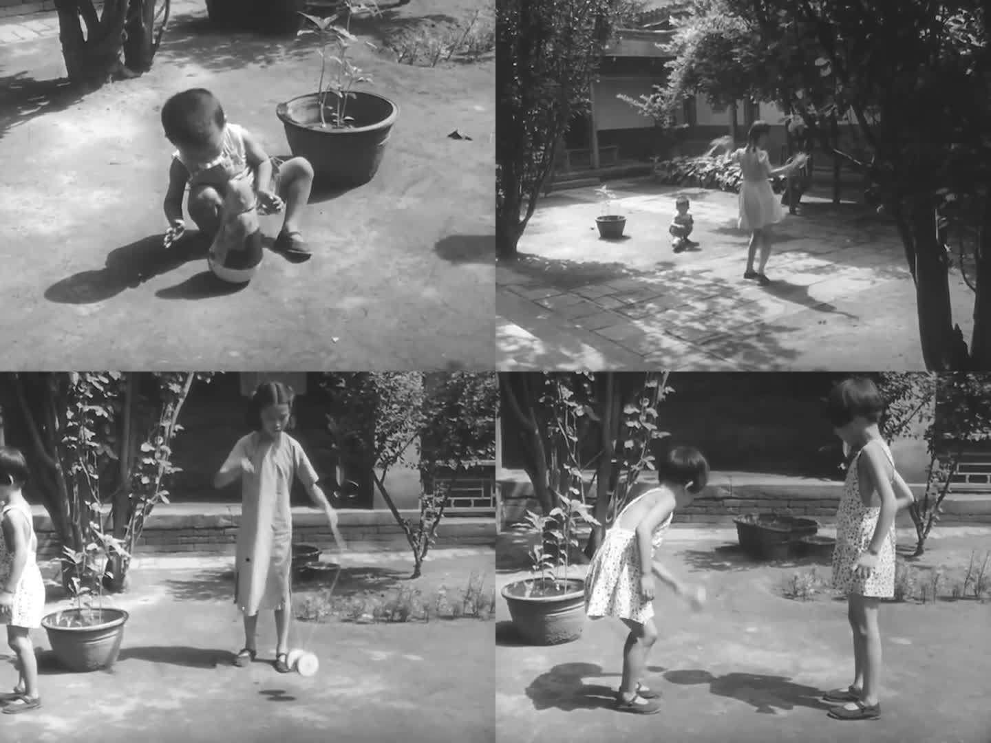 儿童游戏 30年代 40年代 童年时光