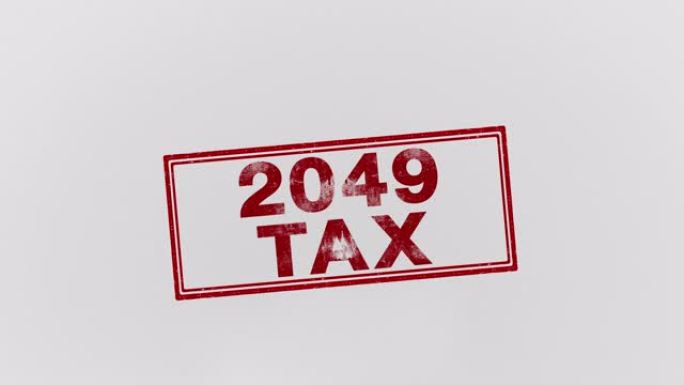 2049年的税收