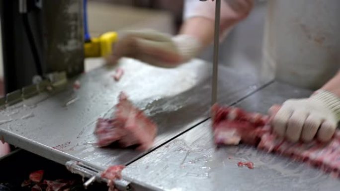 肉制品厂生切屠宰牛肉猪肉