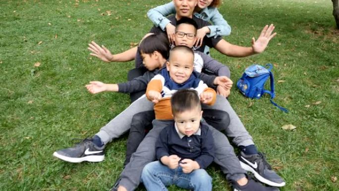 越南家庭制作肖像