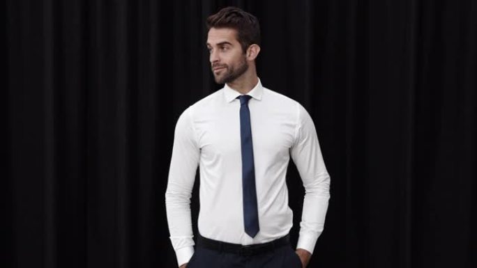 衬衫和领带男