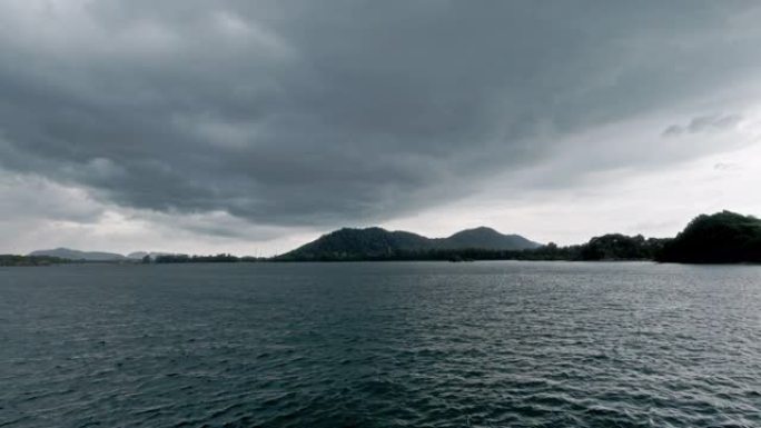 接近陆地的海上极端天气前沿