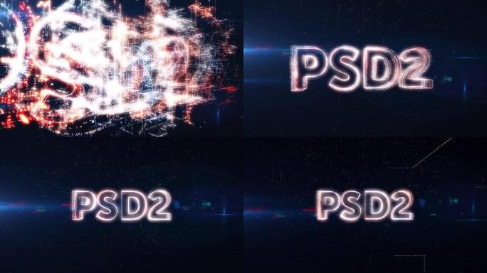 PSD2文字动画