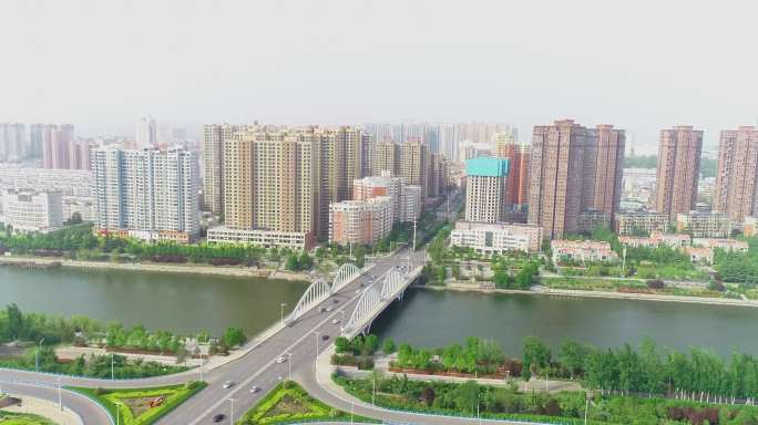 河南省三门峡市城市空镜