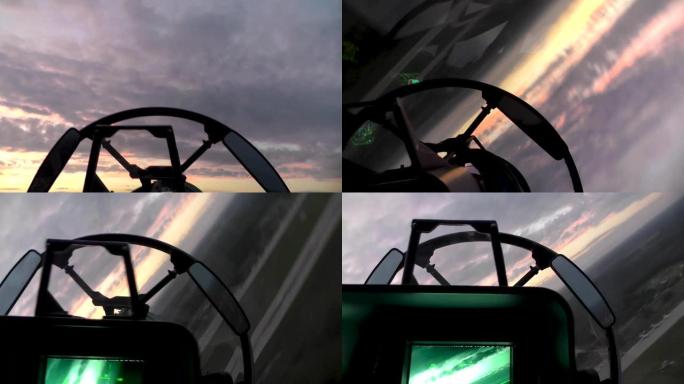 战斗机执行枪管