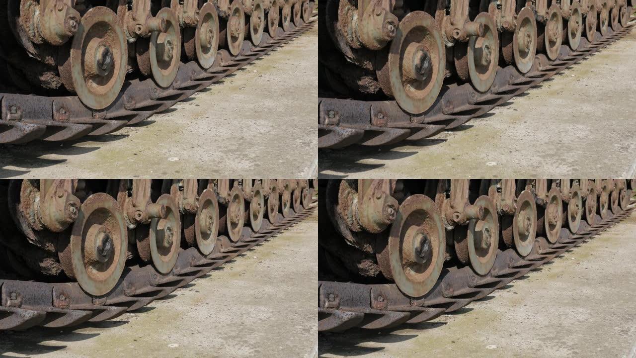 坦克踏面运输系统第二次世界大战武装车辆近距离4K