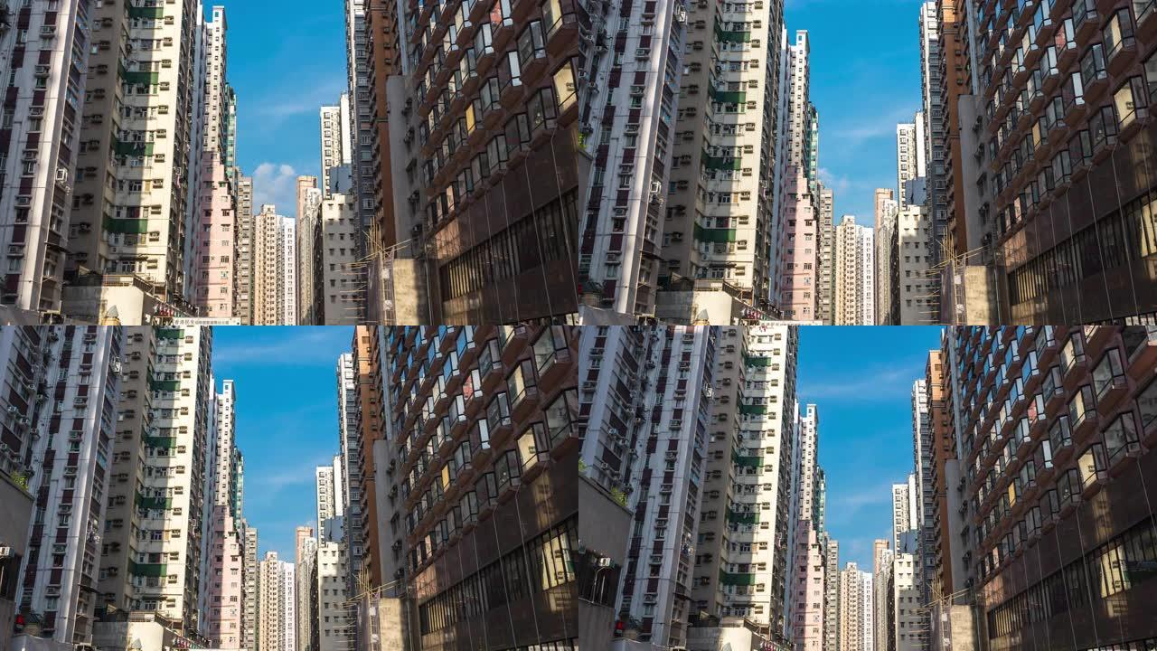 香港城市摩天大楼-现代城市商业区
