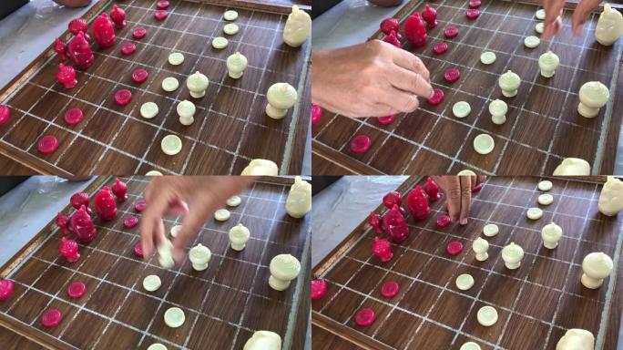 玩象棋的资深人士