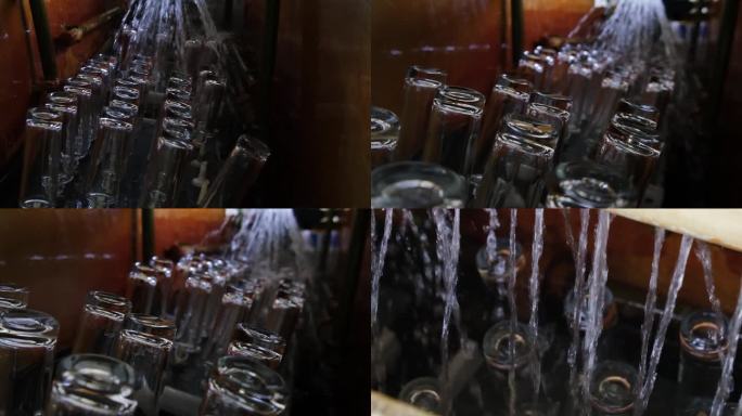 玻璃瓶化妆瓶制造水洗工艺