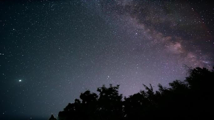 4k星空银河延时