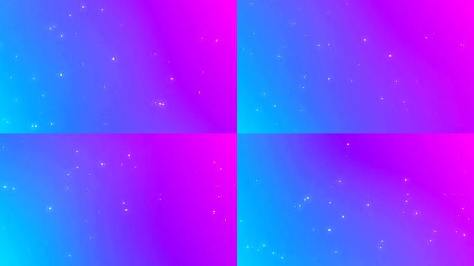 4k彩色全息霓虹箔循环动画抽象背景。