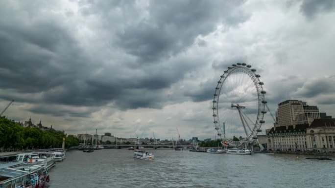 伦敦泰晤士河，英国，英国