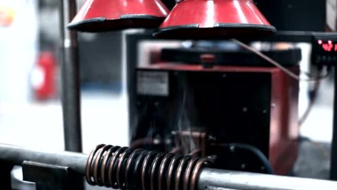 红热铁成型工作汽车工业铸造机