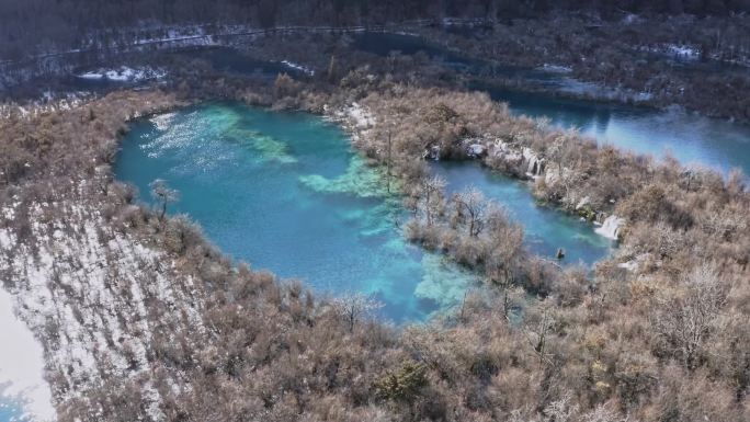 九寨沟火花海树正群海