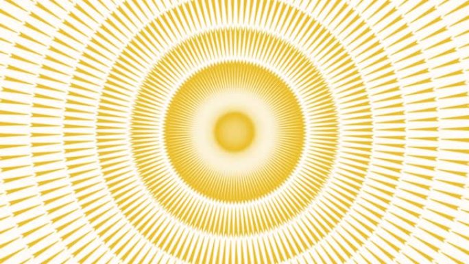 抽象的同心太阳光线背景在光学错觉催眠涡旋循环中