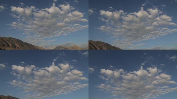 阿富汗兴都库什-巴达赫尚上空的天空