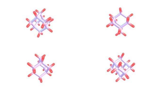 otating金刚烷分子结构视频