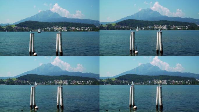 卢塞恩湖和皮拉图斯山/瑞士