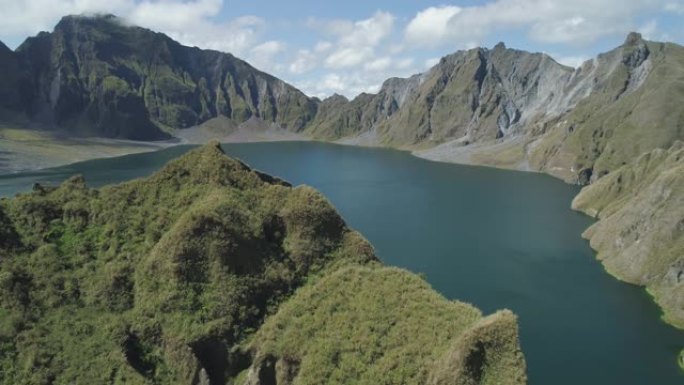 火山口湖皮纳图博，菲律宾，吕宋岛