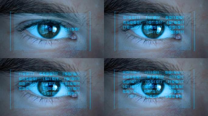 具有未来视觉系统的人眼