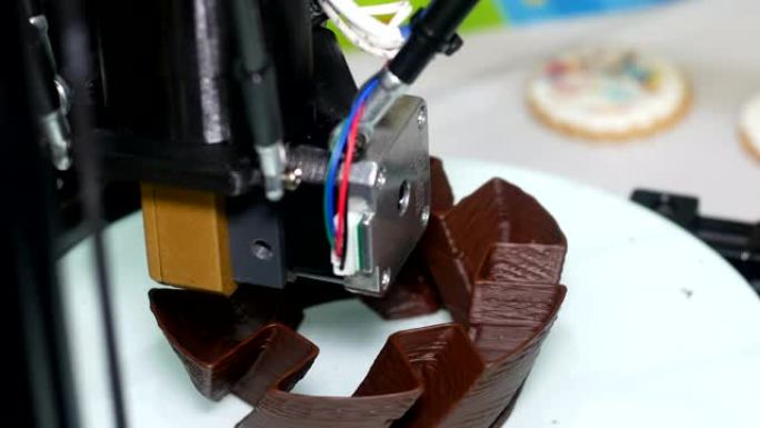 现代糖果3D打印机打印巧克力