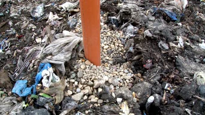 垃圾填埋场的4合1管道用于甲烷分离