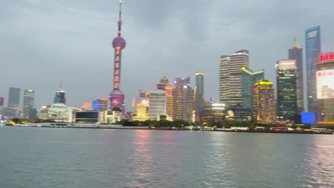 上海黄浦江夜景