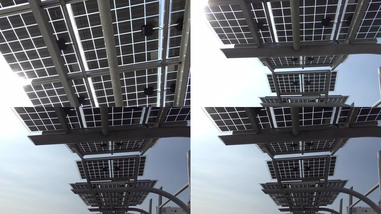 4k高清Ultra，太阳能电池板光伏电池，清洁电能太阳能