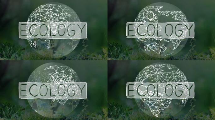 动画logo生态写法生态主题背景