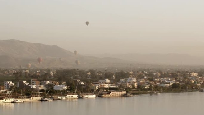 热气球，埃及卢克索