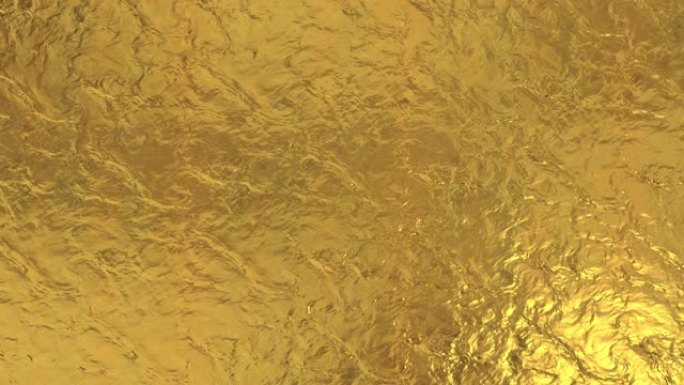 金箔背景。金色纹理3D渲染循环4k